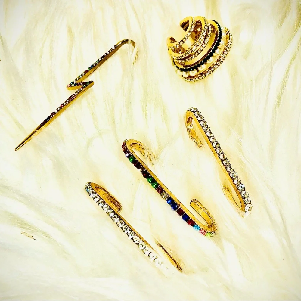 BaubleBar Ear Cuff Bundle - Picture 1 of 8